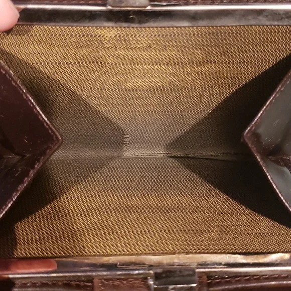 Authentic Fendi Zucca Pattern Trifold Compact Wallet ( 5inx3.5in) - Picture 6 of 8